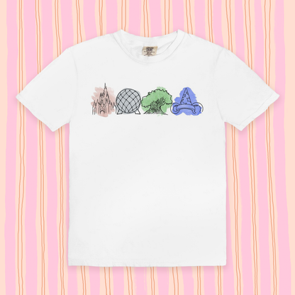 Magical Park Icons | T-Shirt