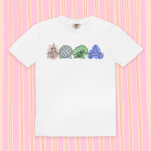 Magical Park Icons | T-Shirt