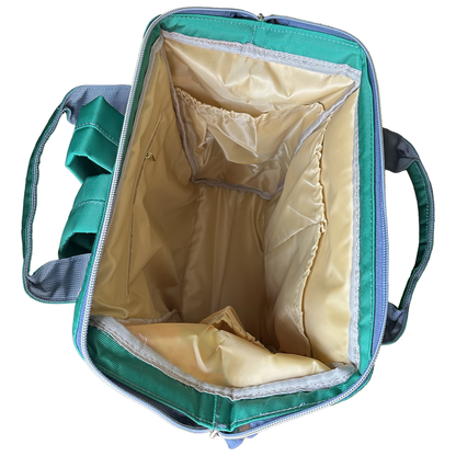 Spring Patchwork | Diaper Backpack