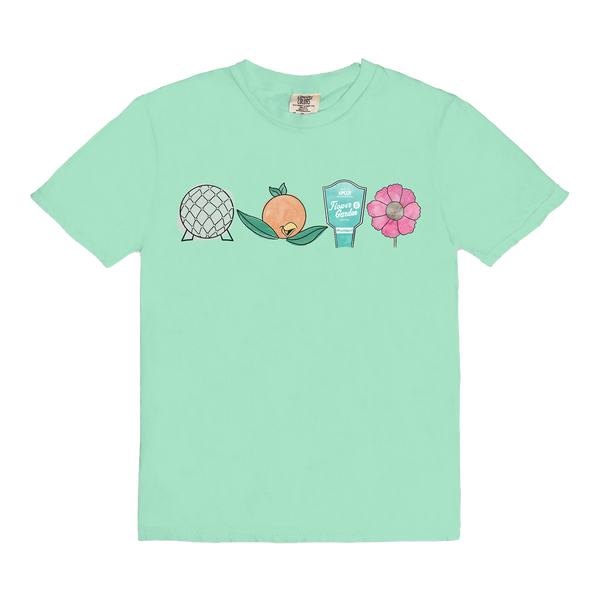 Flower & Garden Icons | T-Shirt