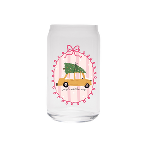 Jingle All The Way | Clear Can Glass