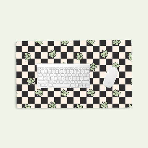 Lucky Checkers | Desk Mat