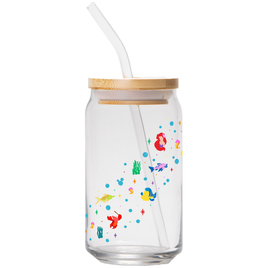 Life Is The Bubbles | Clear Can Glass