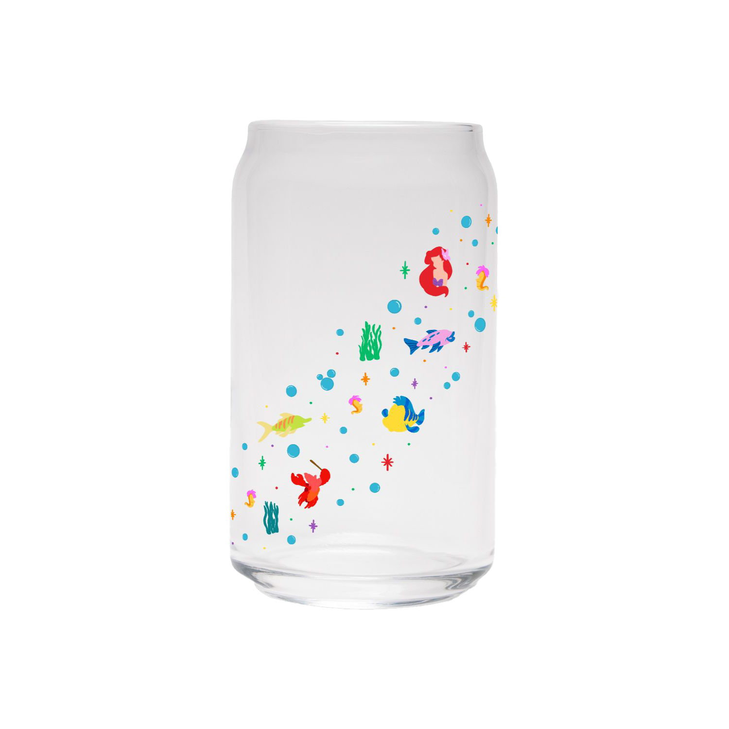 Life Is The Bubbles Pixie Dust | Clear Can Glass