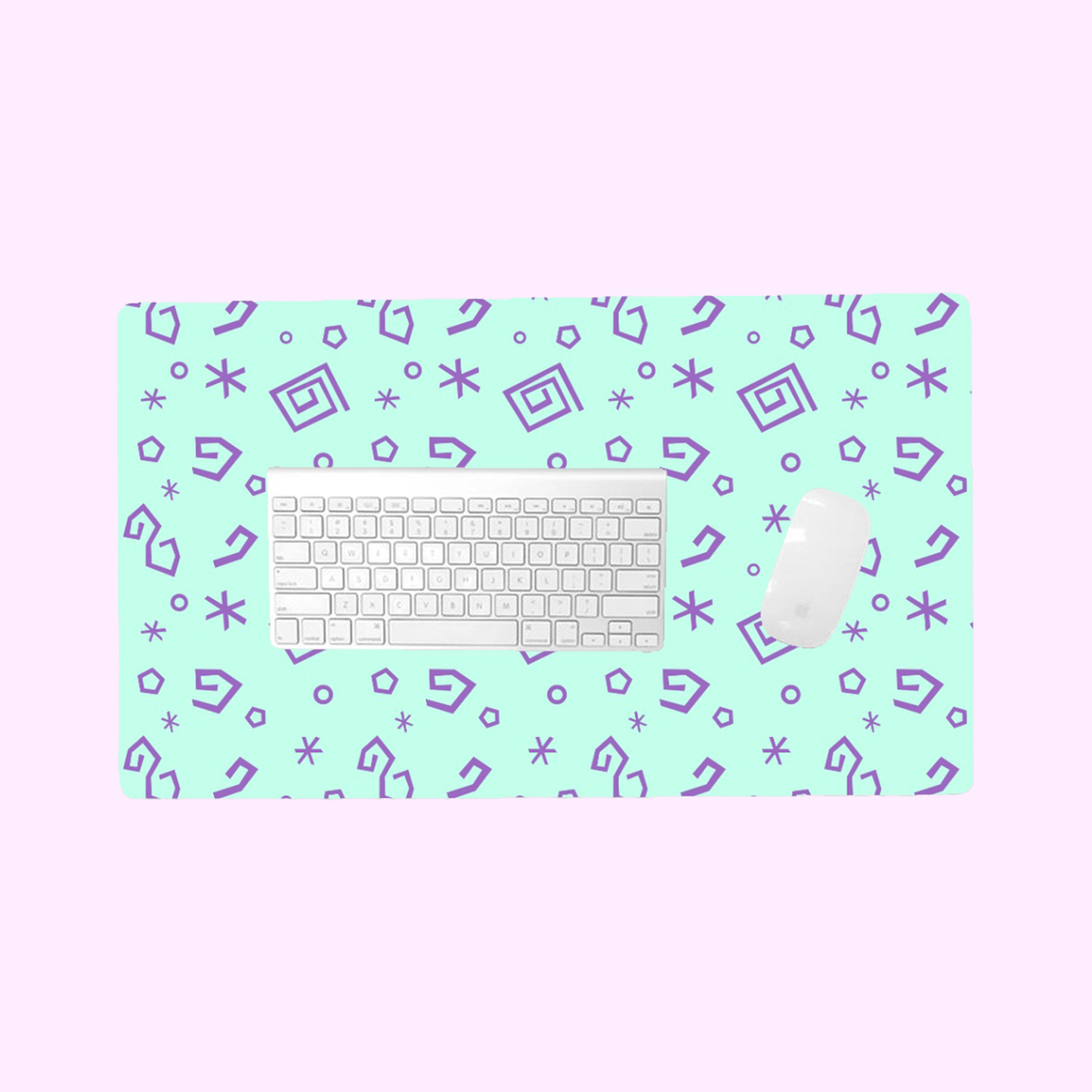 Flower Gleam & Glow | Desk Mat