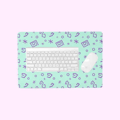 Flower Gleam & Glow | Desk Mat