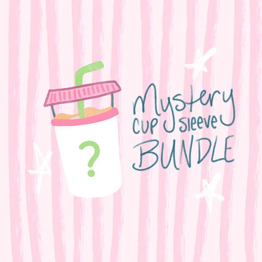 Mystery Cup Sleeve Bundle (read description!)