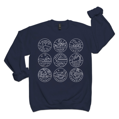 Galaxy Planets | Sweatshirt