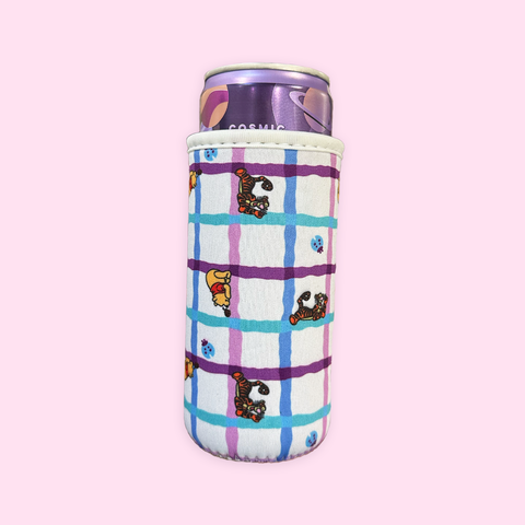 Vintage Pooh Sheet | 12oz Slim Can Sleeve