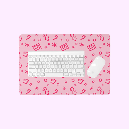 Flower Gleam & Glow | Desk Mat