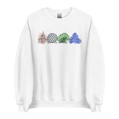 Magical Park Icons | Sweatshirt