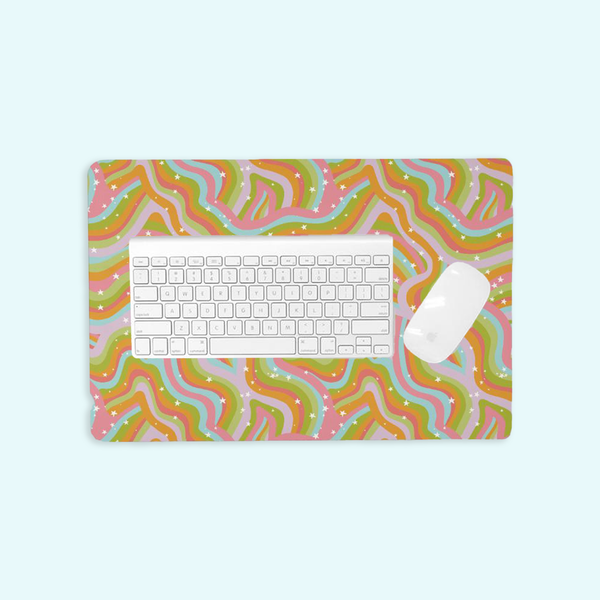 Retro Swirl | Desk Mat