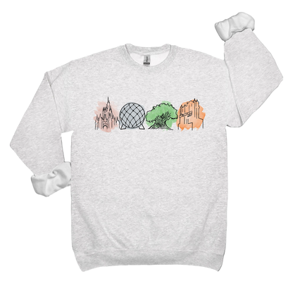 Magical Park Icons | Sweatshirt