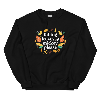 Falling Leaves & Mickey Please | Sweatshirt