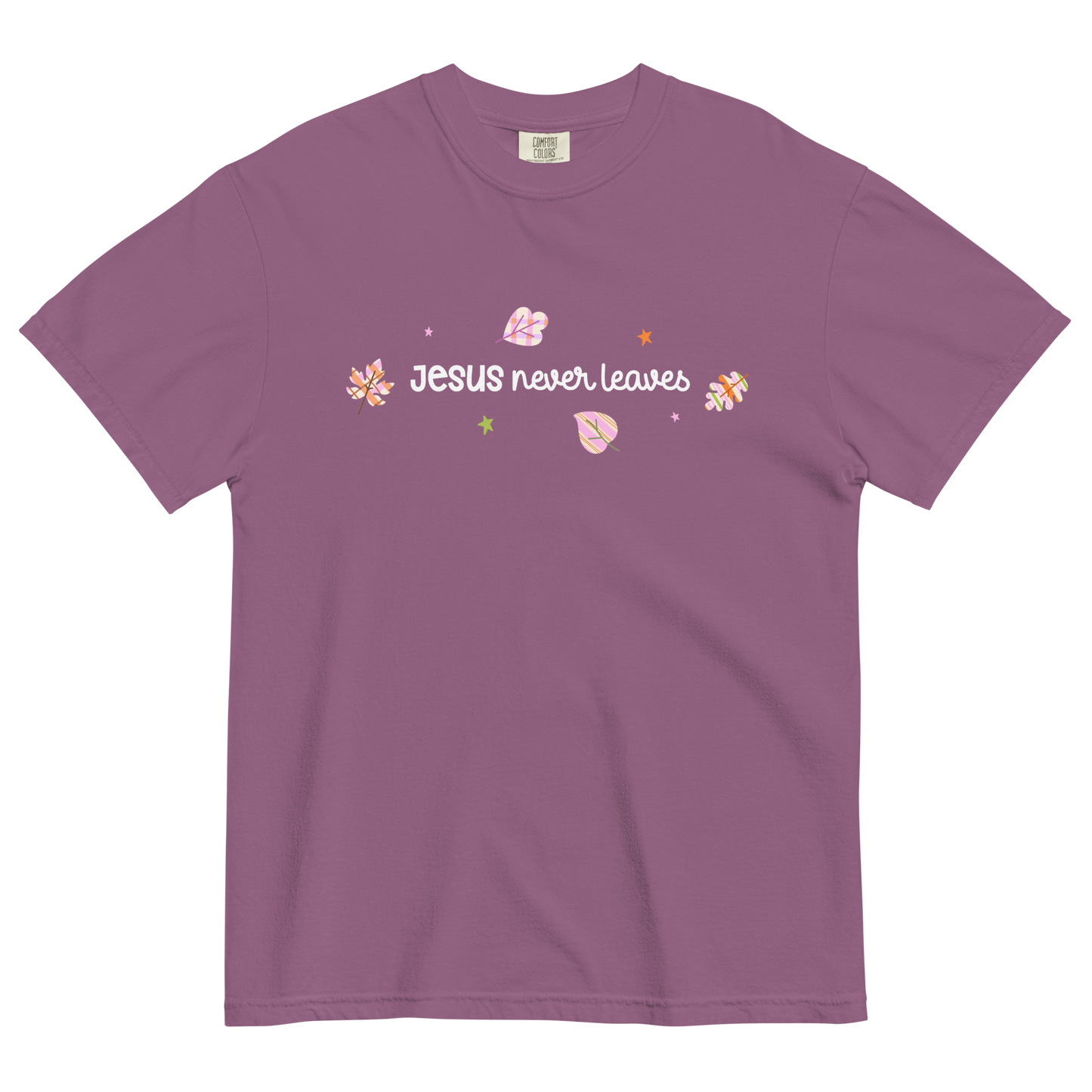 Jesus Never Leaves | T-Shirt