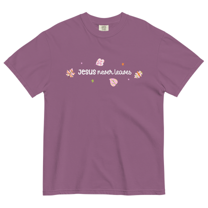 Jesus Never Leaves | T-Shirt