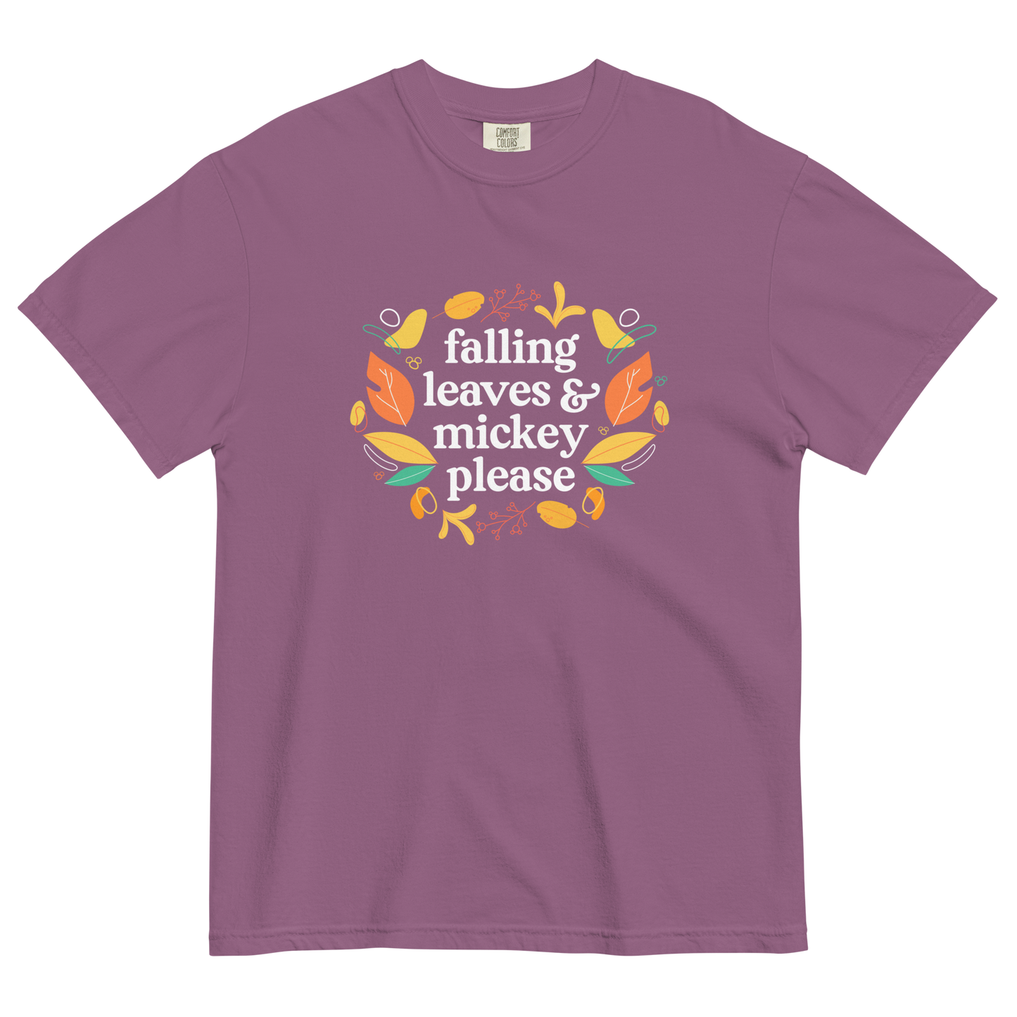 Falling Leaves & Mickey Please | T-Shirt