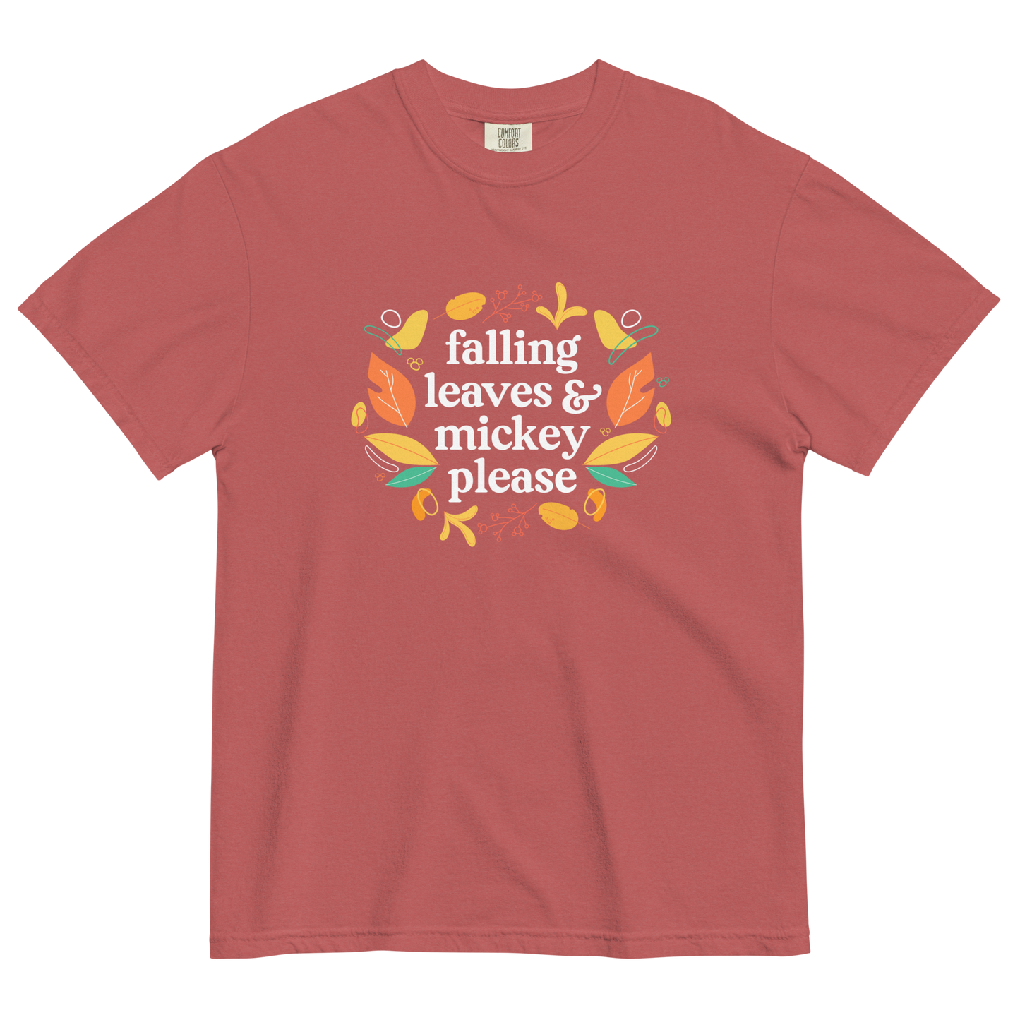 Falling Leaves & Mickey Please | T-Shirt