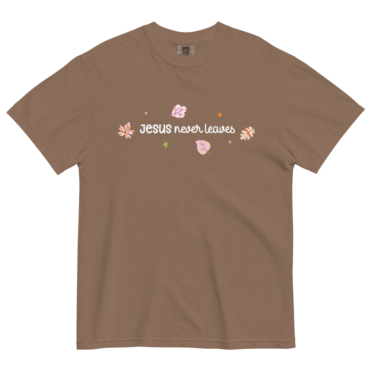 Jesus Never Leaves | T-Shirt