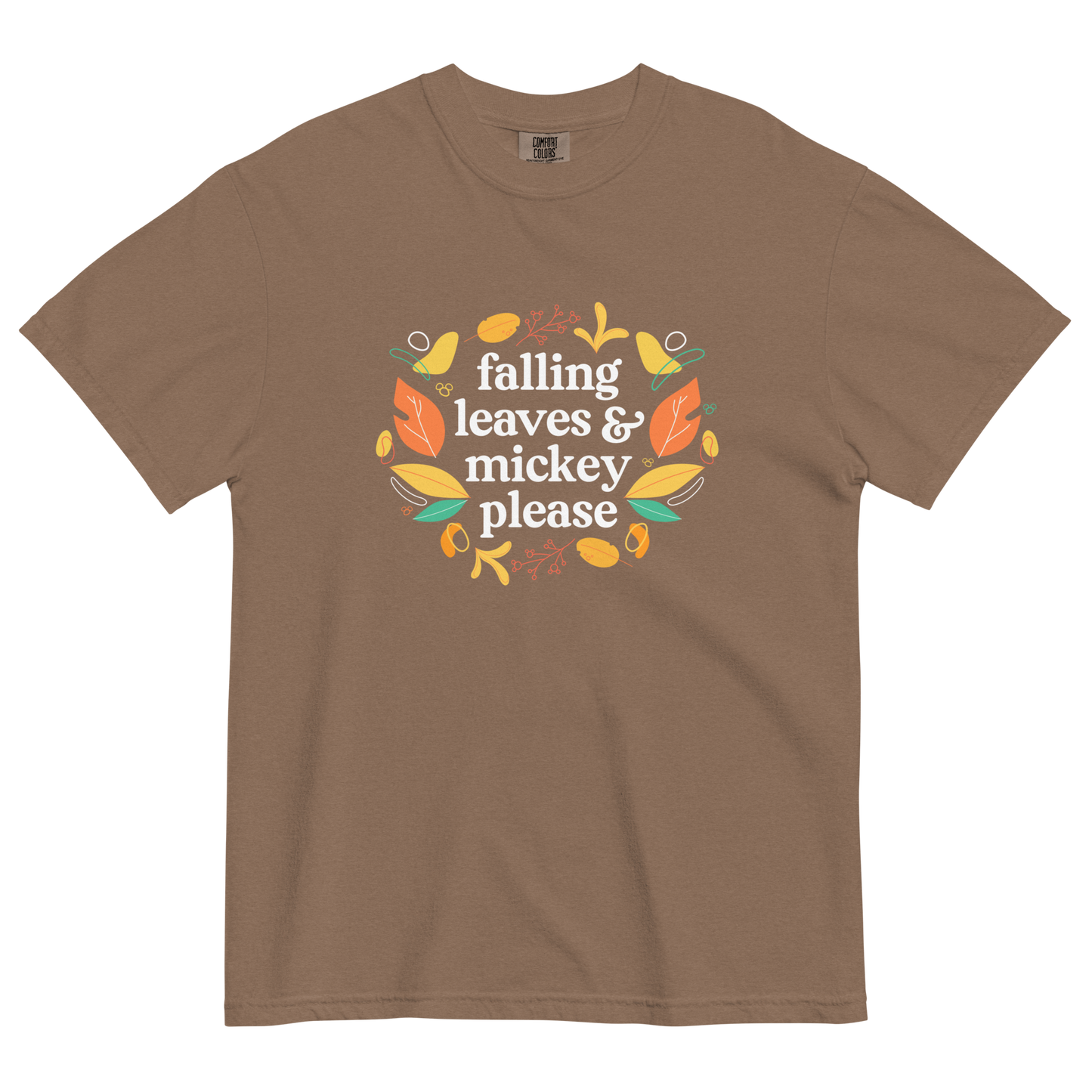 Falling Leaves & Mickey Please | T-Shirt