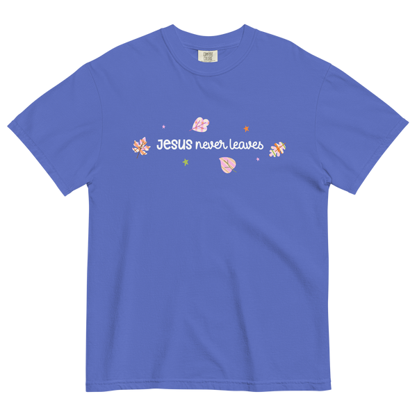 Jesus Never Leaves | T-Shirt