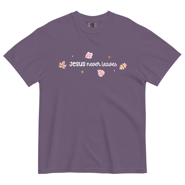 Jesus Never Leaves | T-Shirt