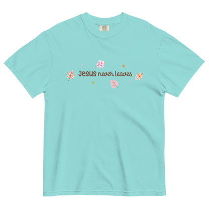 Jesus Never Leaves | T-Shirt