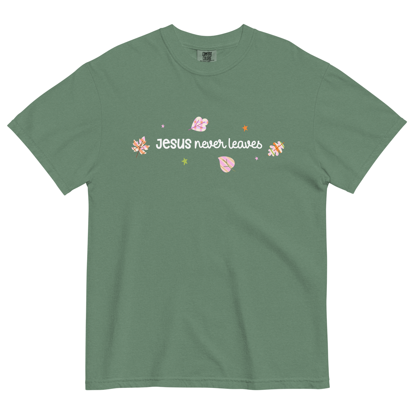Jesus Never Leaves | T-Shirt