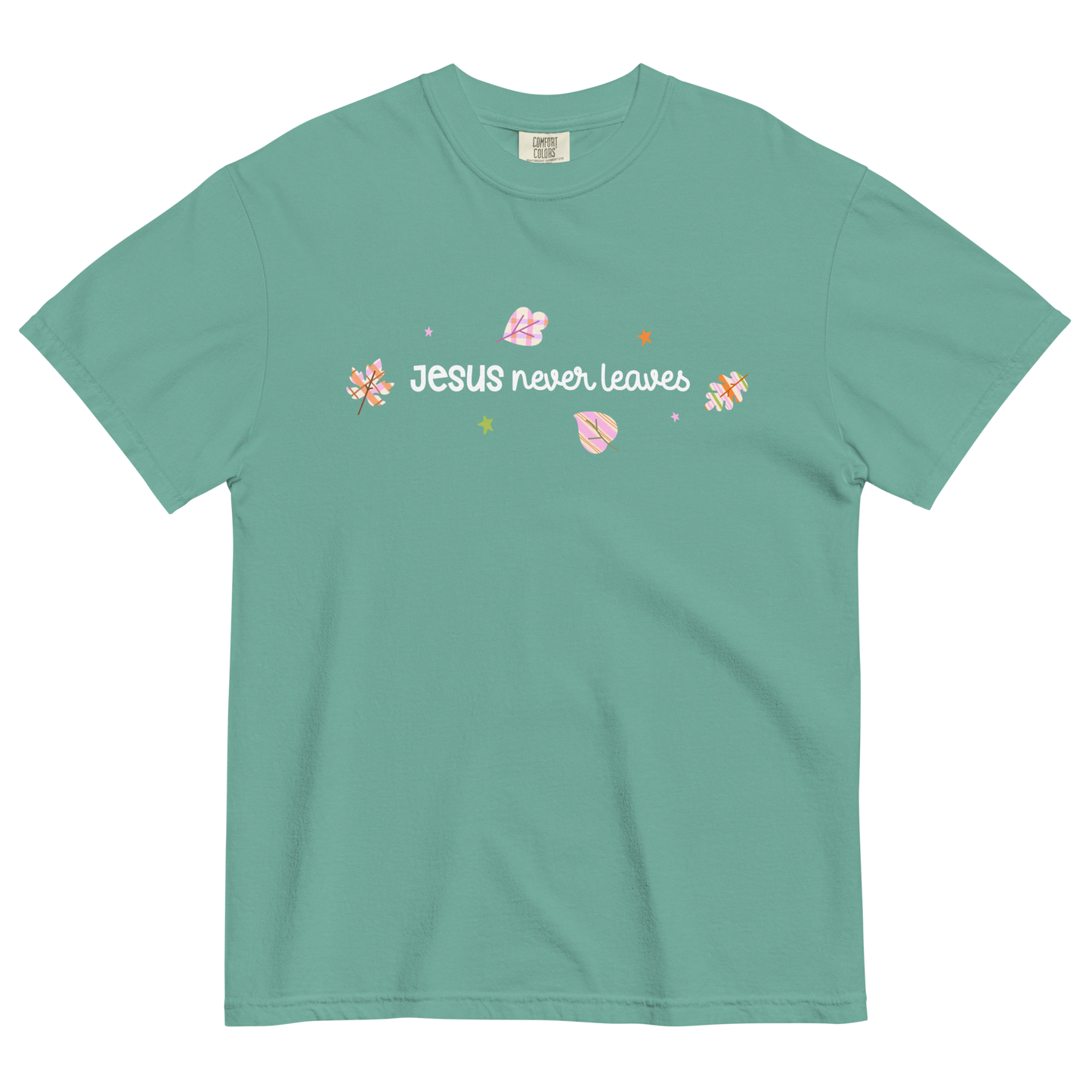 Jesus Never Leaves | T-Shirt