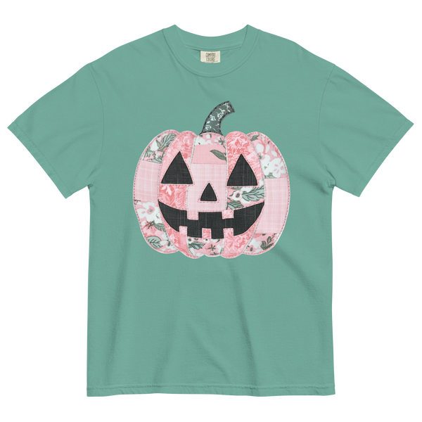 Faux Quilted Pumpkin | T-Shirt