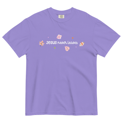 Jesus Never Leaves | T-Shirt