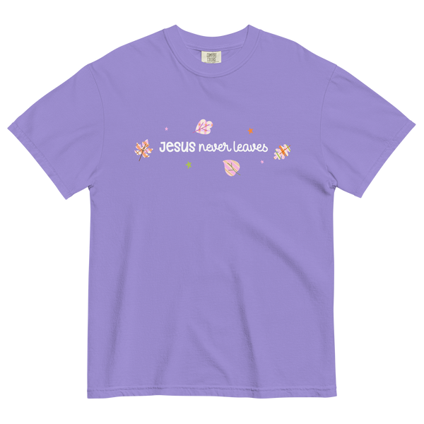 Jesus Never Leaves | T-Shirt