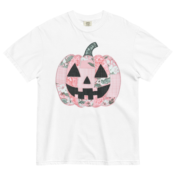 Faux Quilted Pumpkin | T-Shirt