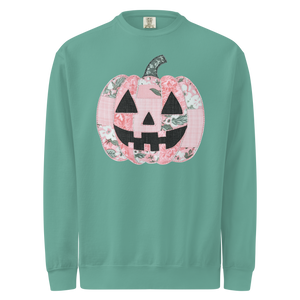 Faux Quilted Pumpkin | Sweatshirt