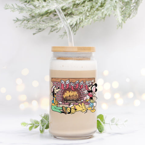 Magical Vintage Christmas | Clear Can Glass