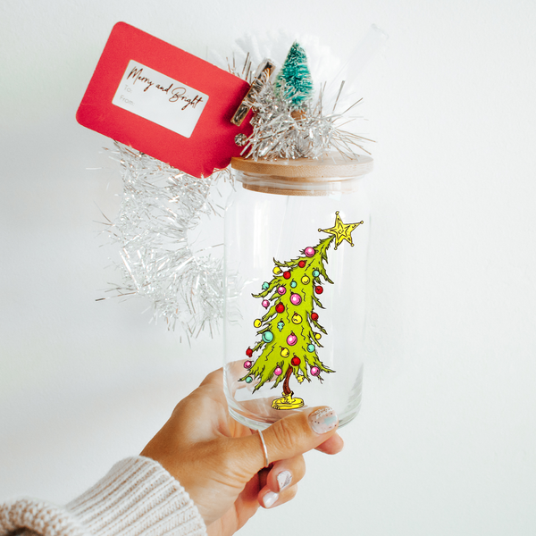 Whoville Tree | Clear Can Glass