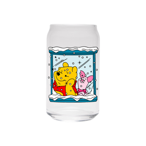 Magical Winter Day | Clear Can Glass