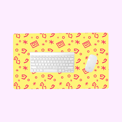 Flower Gleam & Glow | Desk Mat