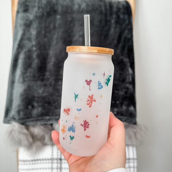 Main Street Pixie Dust | Frosted Can Glass