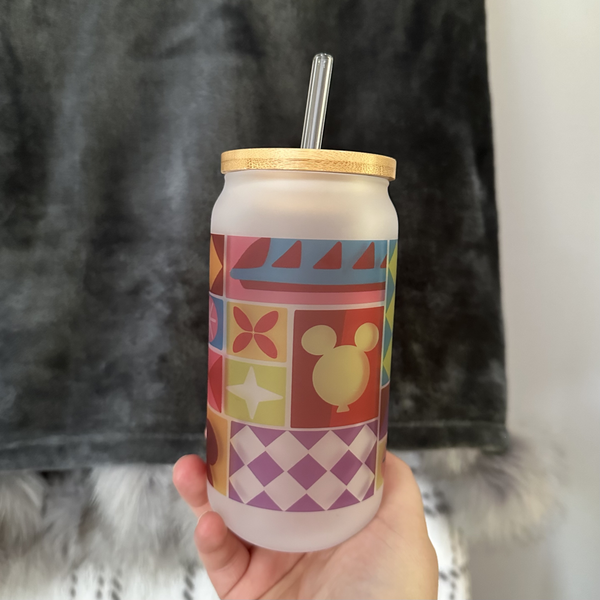 Beverage In The Parks | Frosted Can Glass