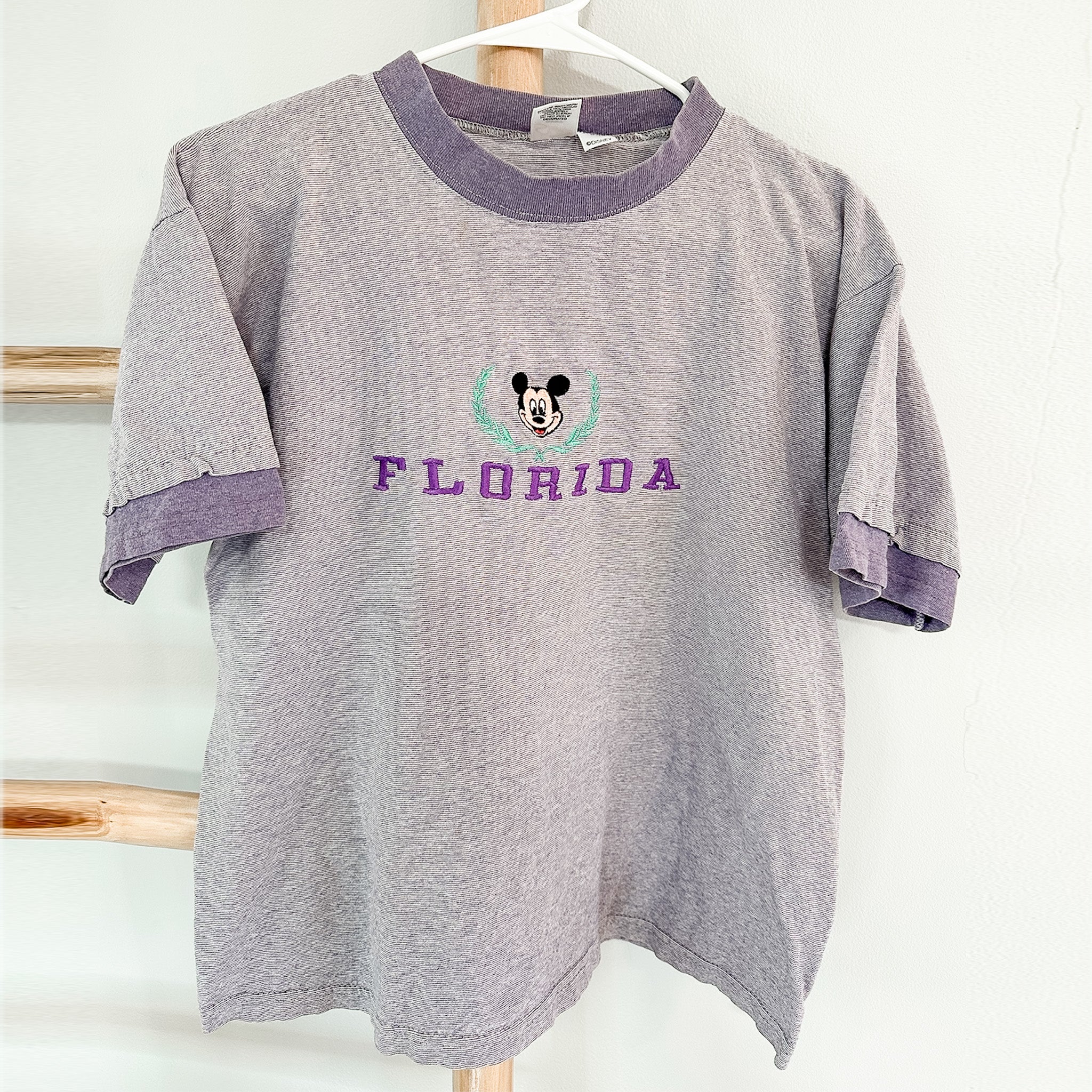 Florida Mickey | Embroidered T-Shirt