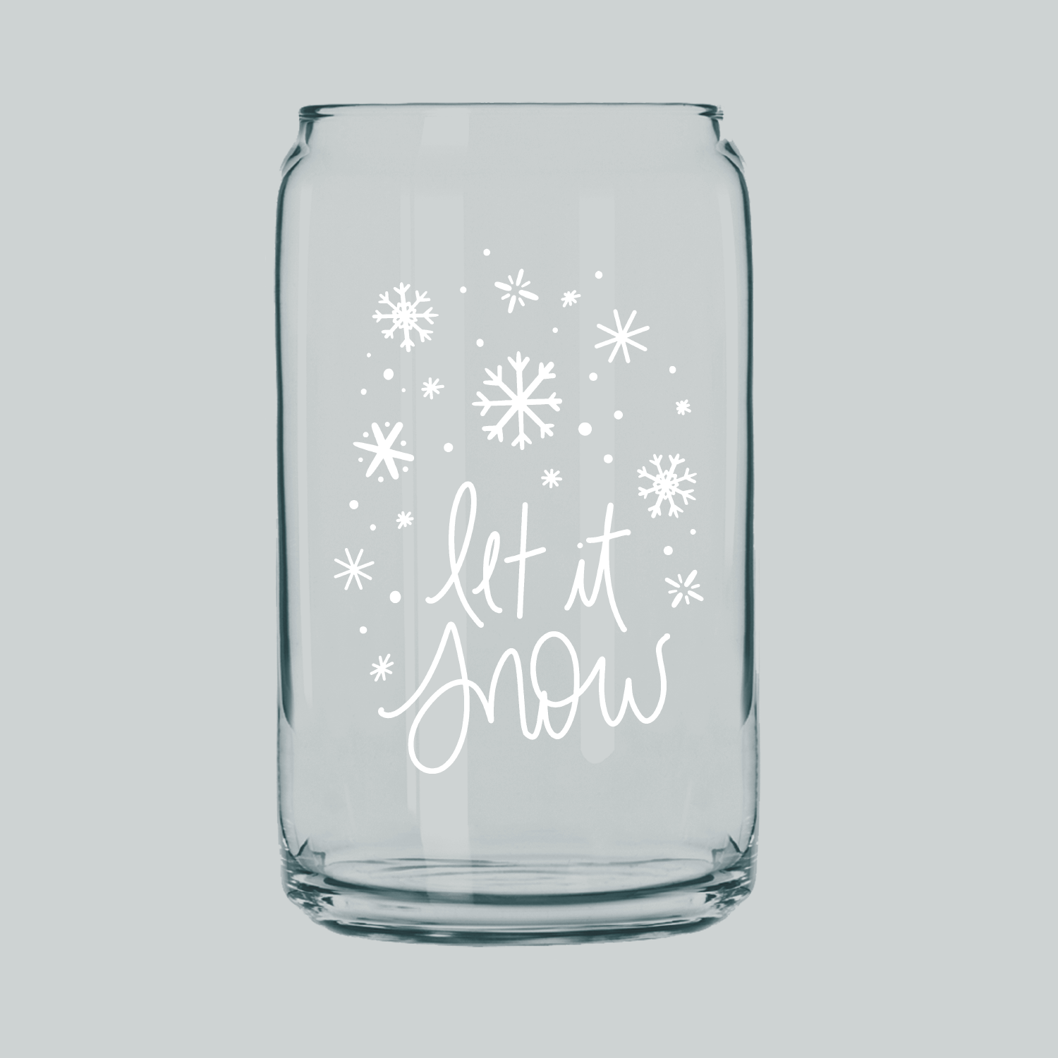 Let It Snow | Can Glass