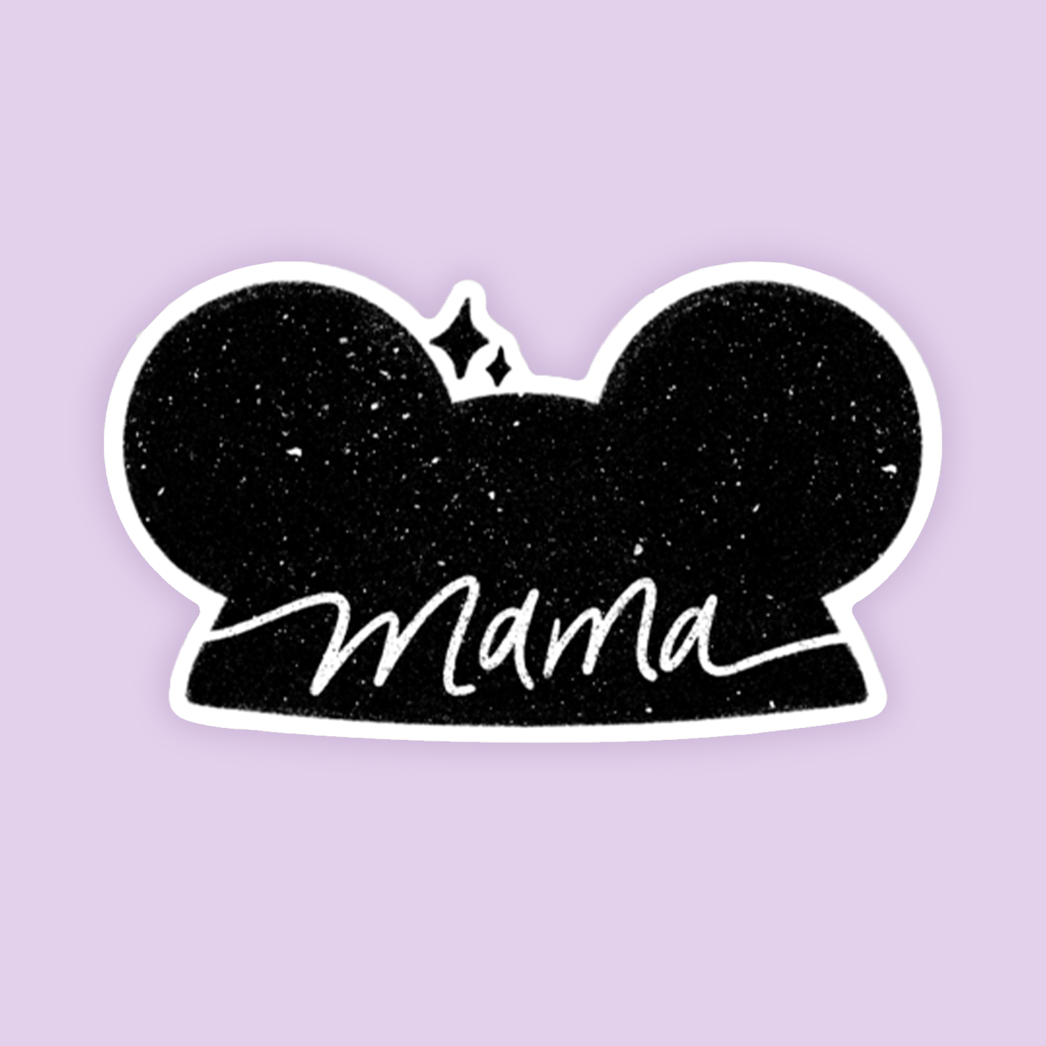 Mama Mouse Ears | Sticker